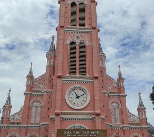 Tân Định pink Church – Saigon