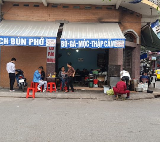 Phở gà mọc bà Bích –  Nam Dinh