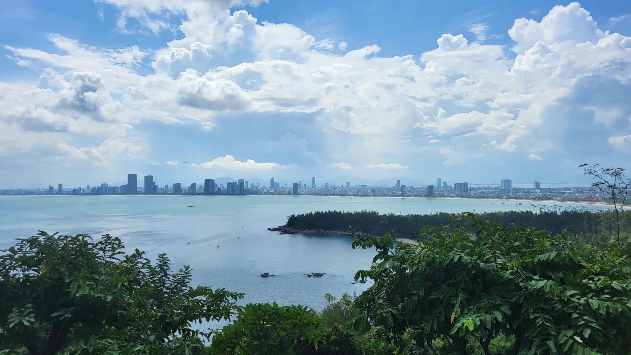 Da Nang view from Son Tra mountain
