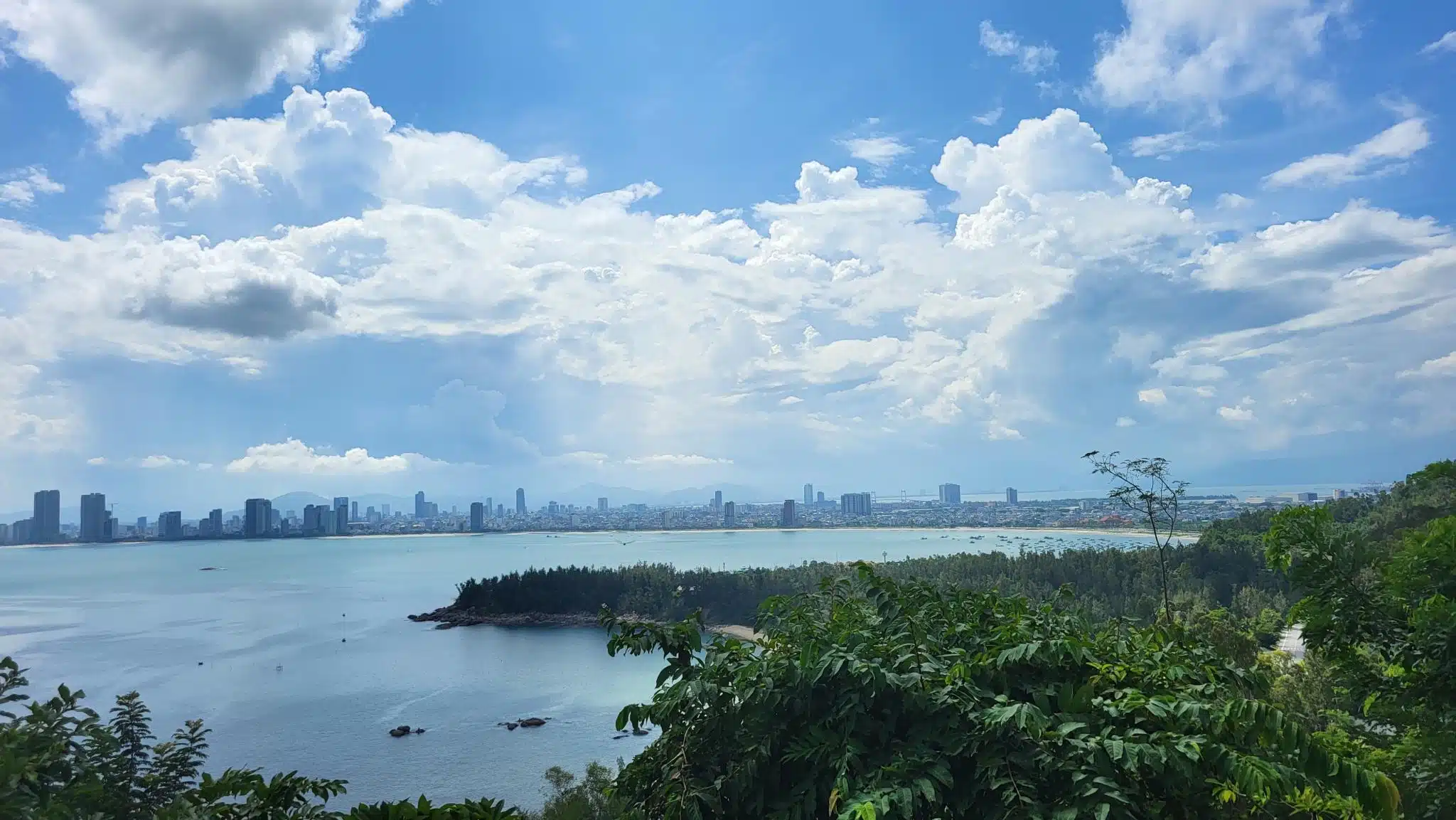 Da Nang view from Son Tra mountain