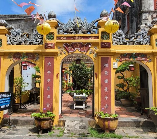 Hoi An Art Gallery – Hy Hoa temple