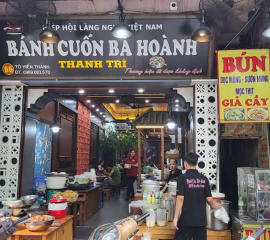 Bánh Cuốn Bà Hoành – Hanoi